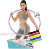 CTRL Sports Hula Hoops for Adults Weight Loss Weighted Hula Hoop 2-5lb for Women Soft Foam Padding for Comfort Fitness Smart Exercise Hoola Hoops for Adults