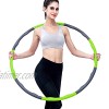 Lynzzeu Weighted Hula Hoop Soft Foam Filling Removable and Adjustable Long-Lasting Weight Loss Home Entertainment and Exercise,Low Impact High Calorie Burn Brings Perfect Figure