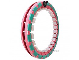 YOUBOX Weighted Smart Hula Hoop for Adults and Kids Exercising Adjustable Length Detachable Fitness Hoola Hoop Auto-Spinning Ball with Electronic Counting.